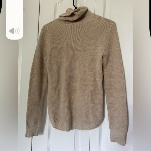 Waffle Turtleneck Pullover - Picture 6 of 8
